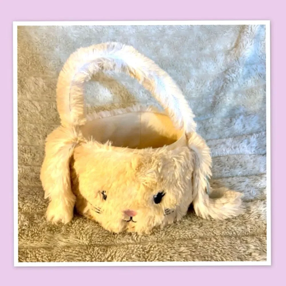 Way to Celebrate Easter Bunny Plush Basket.